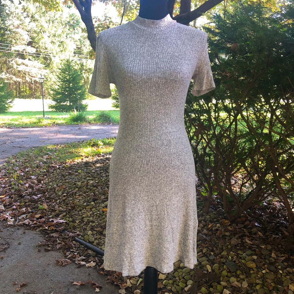 Knit Ribbed Forever 21 Sweater Dress